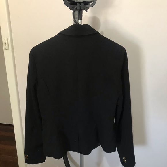 Military style blazer black size 12 - Picture 5 of 6